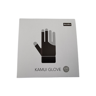 Billard Handschuh Kamui schwarz Größe XXL für rechte Hand